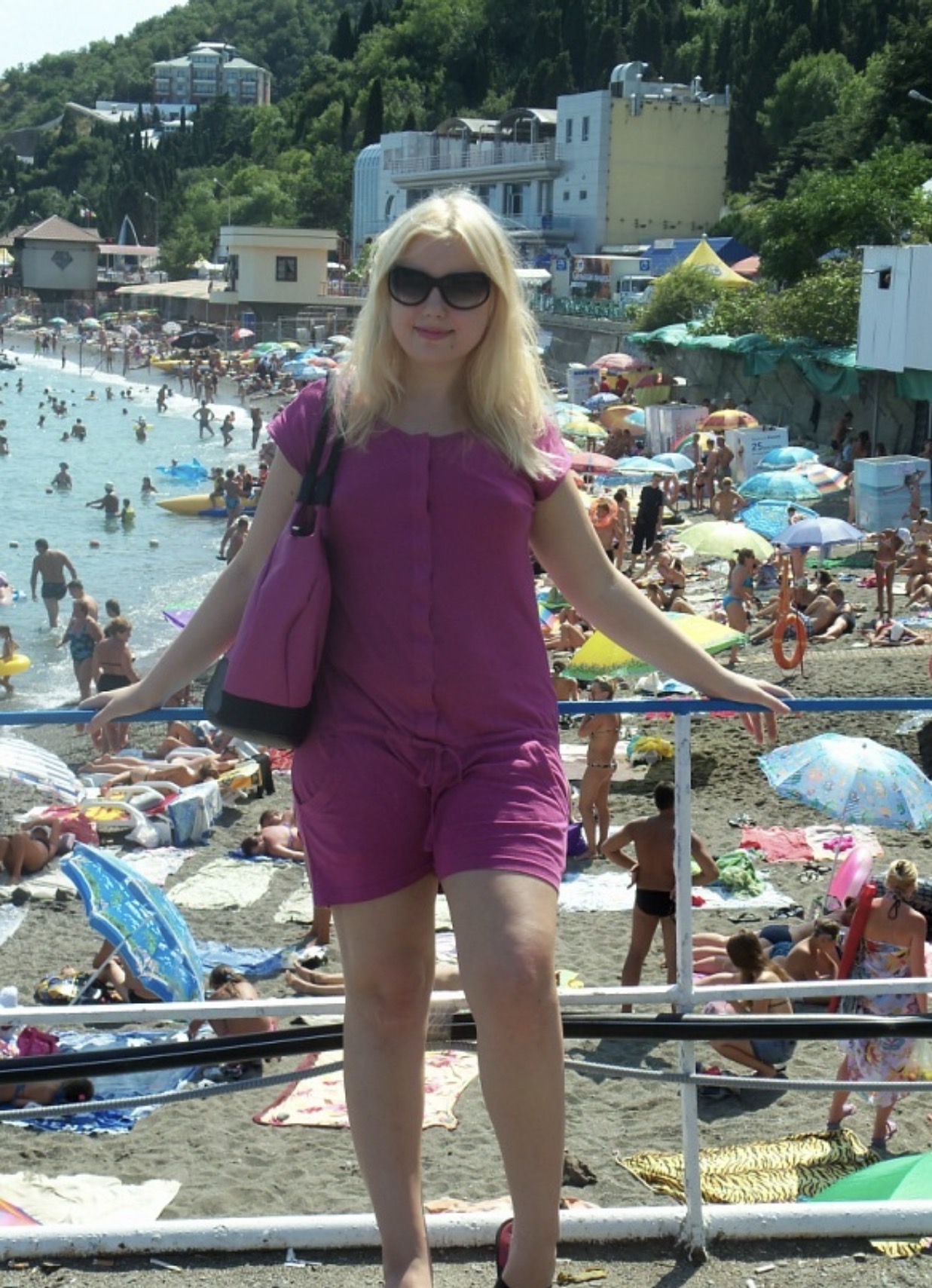 Marina Stognieva in Alushta, Crimea, 2011